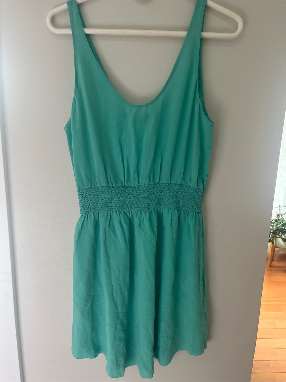 Babaton Sleeveless Aqua-Turquoise Summer Dress